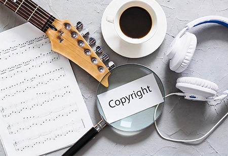 copyright risks with unlicensed songs 